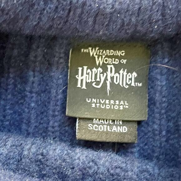 Harry Potter Lochlaven‎ of Scotland Womens Ravensclaw Sweater Sz S Wool Blue - Picture 3 of 7